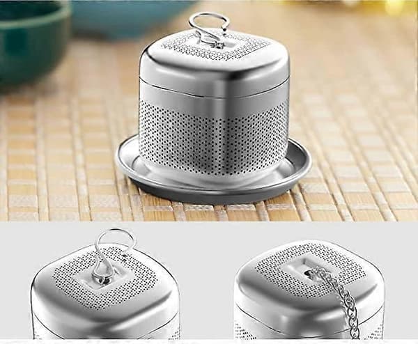 2 st teinfuser tekula tesil filterkanna rostfritt stål kopp tefilter kryddkula, 2024 Ping