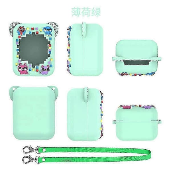 Bitzee Interactive Digital Pet Silicone Case with Lanyard - Protective Cover for Virtual Electronic Pet Accessories