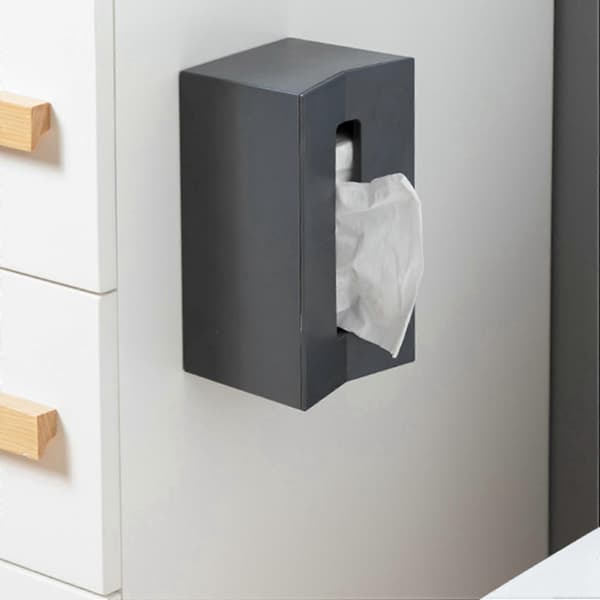 2X Køkken Tissue Box Cover Servietholder til Papirhåndklæder Box til Servietter Tissue Dispenser Vægmonteret