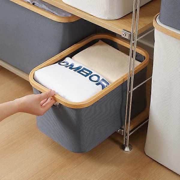 Laundry Basket, Foldable Oxford Fabric Storage Box