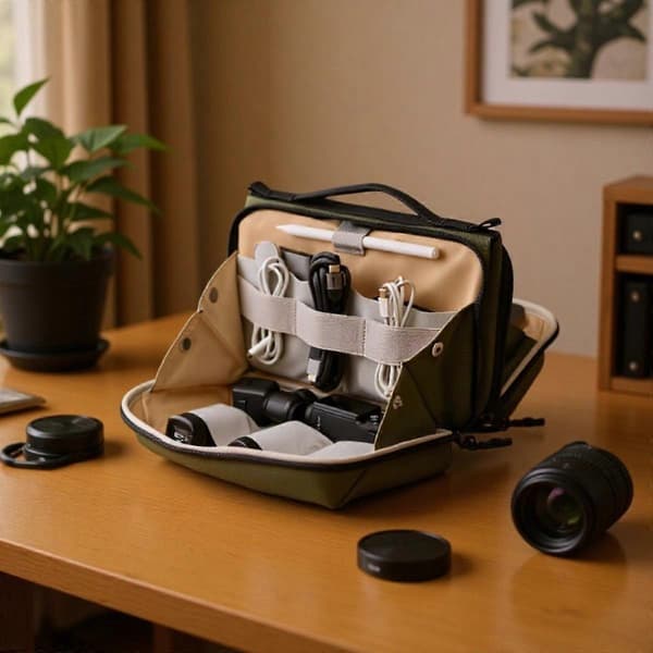 Digital Camera Single Shoulder Bag Multifunctional Organizer