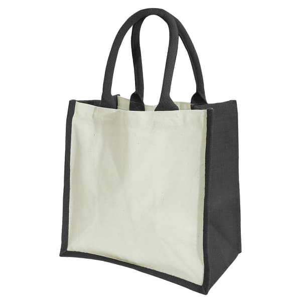 Printers Midi Juteväska (14 liter) (2-pack) Black One Size