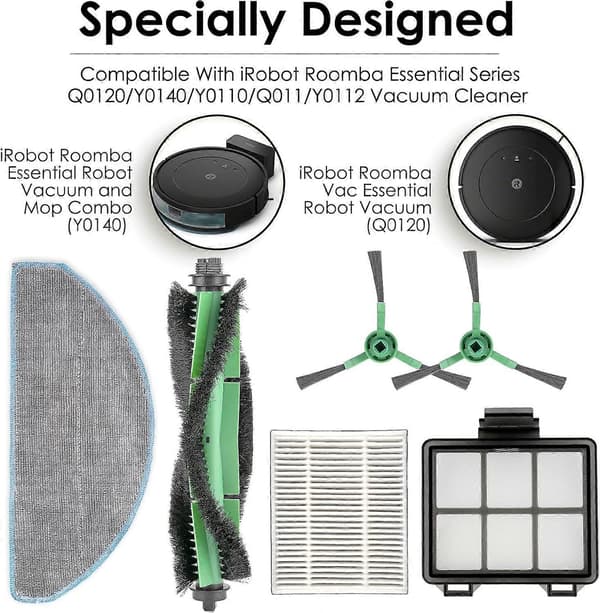 Replacement Kit for iRobot Roomba Combo Essential