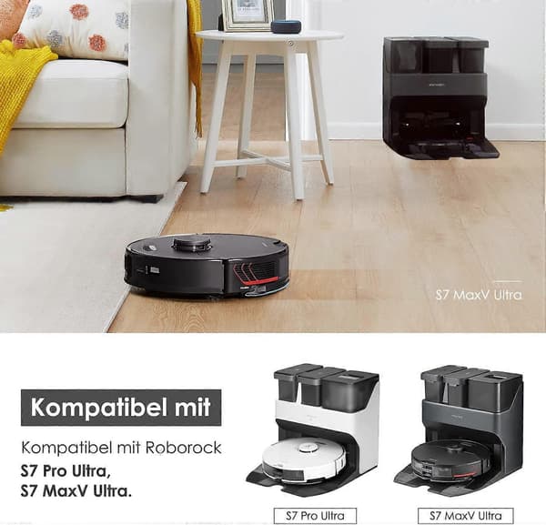 Reservedelssæt til Xiaomi Roborock S7 MaxV Ultra/S7 Pro Ultra