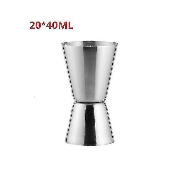stor Jig Double Jigger, 304 rostfritt stål cocktailvätskemätkopp PXCL