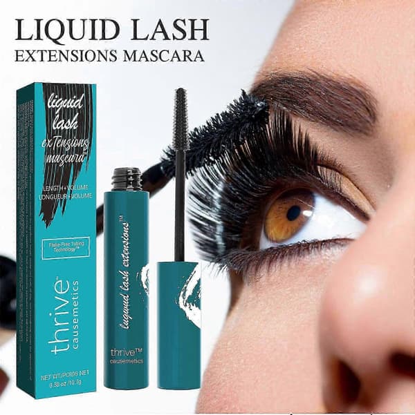 Causemetics Liquid Lash Extensions Mascara Rich Black Full Size JT