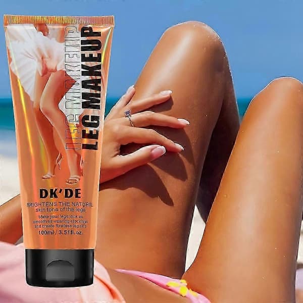 DK'DE+ 3-färgs Vattentät Benfoundation Makeup Brons Highlighter Hög Täckning Concealer, Ben Makeup Bas Kvinna
