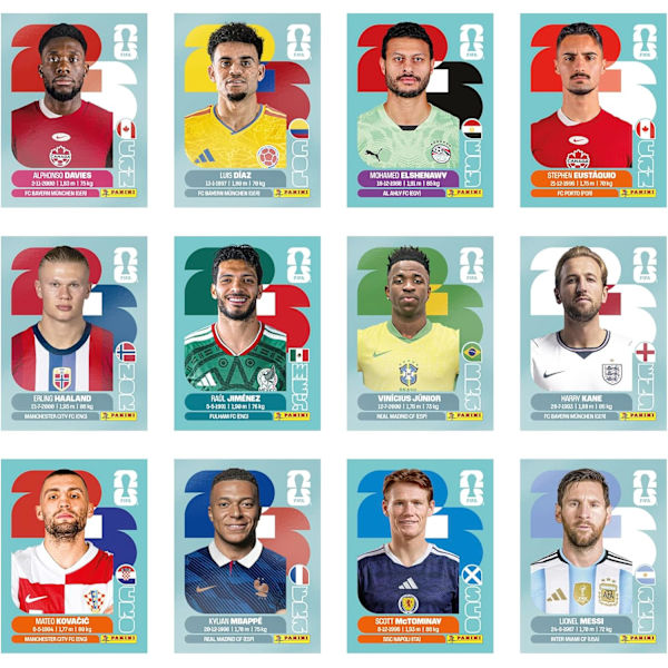 FIFA World Cup 2026 Sticker Collection Multipack x50-pack Panini