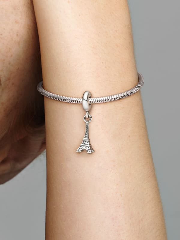 Pandora - Paris Eiffeltårnet Dingle Charm - Sterlingsølv