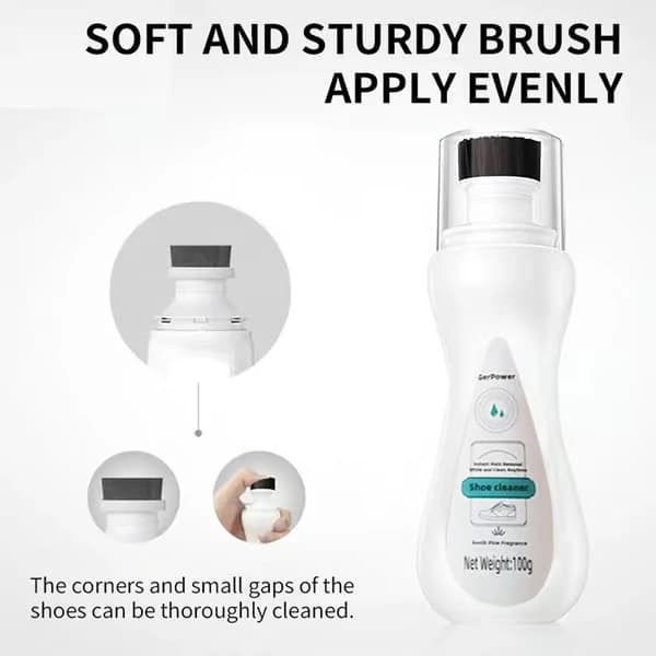 100 ml Shoe Cleaner Sneaker Tennis Leather White Shoes Cleaning