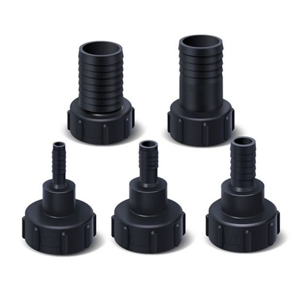 1/2" till 2" Water IBC Tank Adapter Trädgårdsslang Adapter Kran Anslutning C