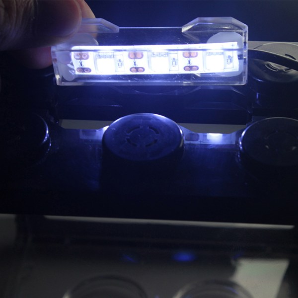 Fish Tank Light Plast Small Aquarium Light USB LED Red