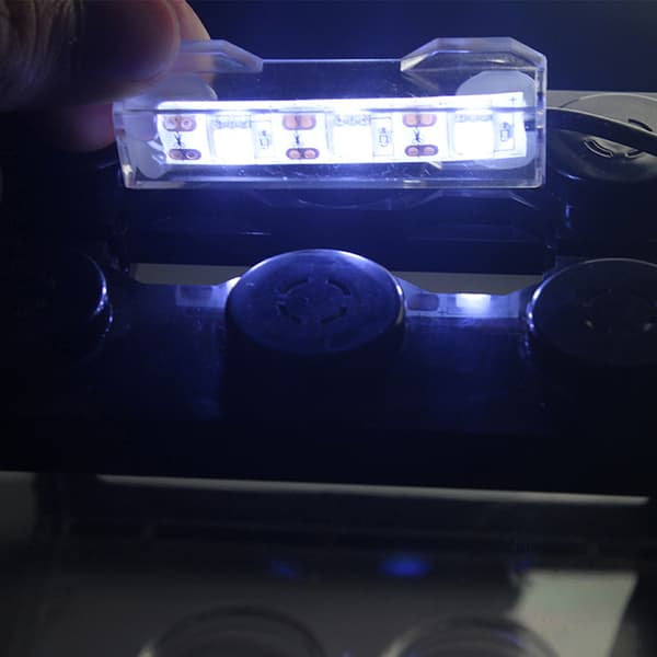 Fish Tank Light Plast Small Aquarium Light USB LED Yellow
