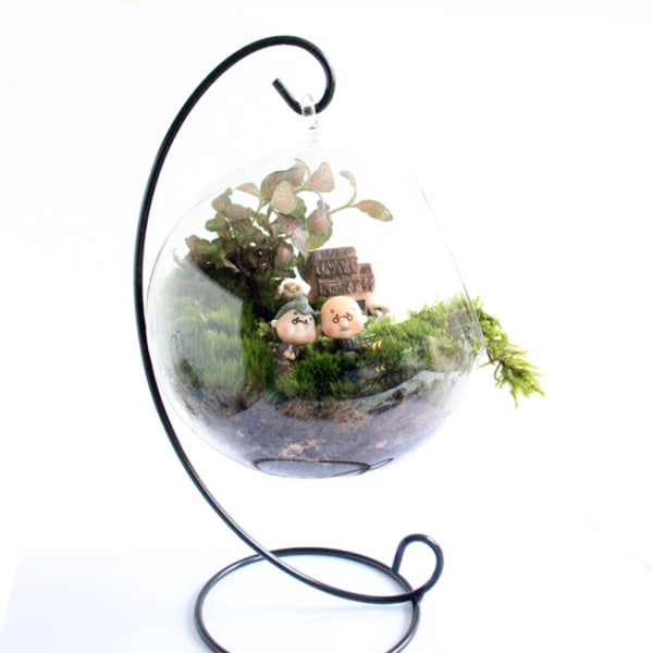 Chic Garden Moss Terrarium Desktop Decor Crafts Bonsai Doll Hou Multi