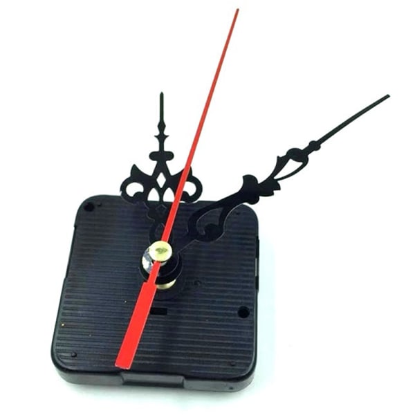 1 Set Silent Quartz Clock Movement Mechanism DIY Kit Batteri Po N2