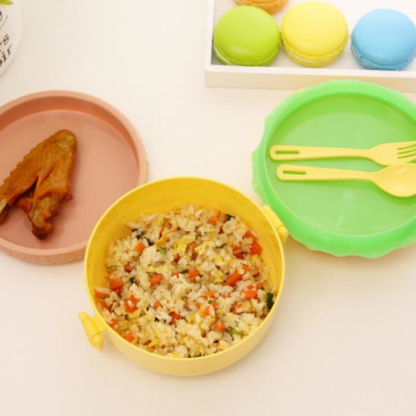 Hamburger Lunch Box Kid Bento Box Container Creative Burger Lu 2
