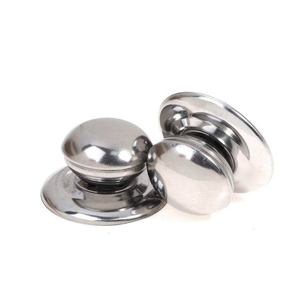 2st/ set Rostfritt stål Utbytbart cover Knapp Pan Pot Glas