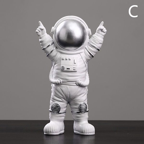 Nordic Astronaut Figurines Resin Skulptur Modern Heminredning Ta C