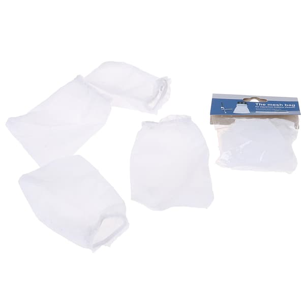 5 st Aquarium Filter Bag Fish Tank Mesh bomull Elastisk väska