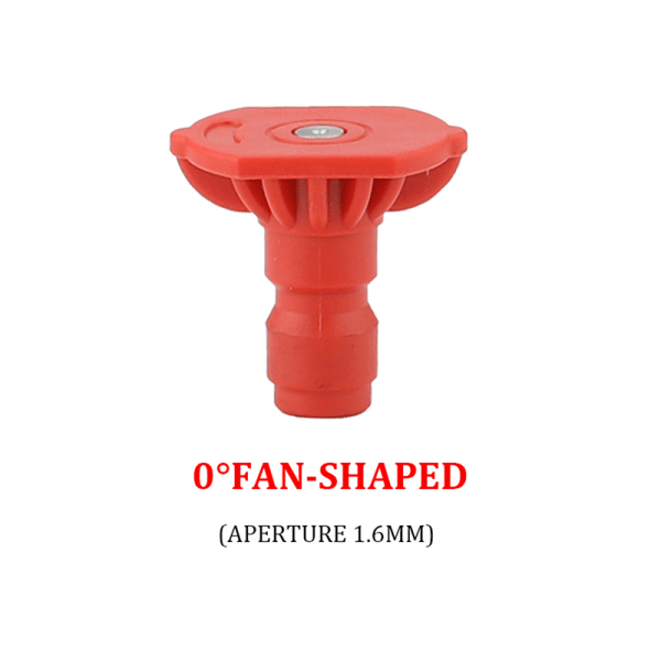 Biltvättstillbehör Spraymunstycke för högtryckstvätt 1/4 Red 1.6mm