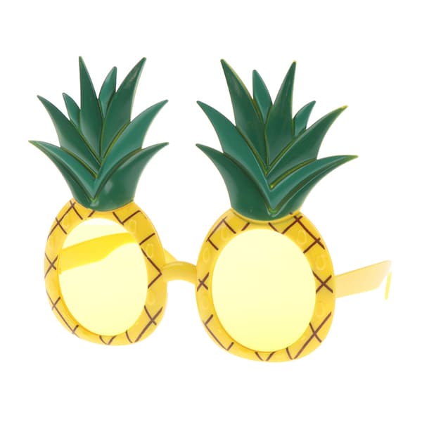 Ananas Fruit Series Glasögon Funny Crazy Solglasögon Nyhet C