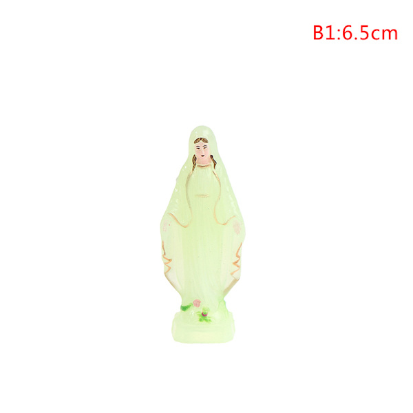 Katolsk Maria staty Madonna Handgjord Jungfru Maria staty Jesus