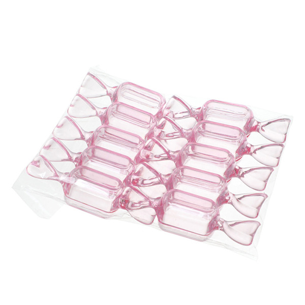 10 st Creative Candy Packaging Box Material Akryl Candy Form Clear