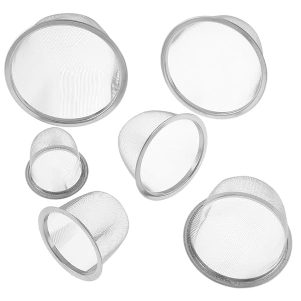 Återanvändbar rostfritt stål Mesh Te Infuser Sil Tekanna Tea L Outer diameter 8.8CM