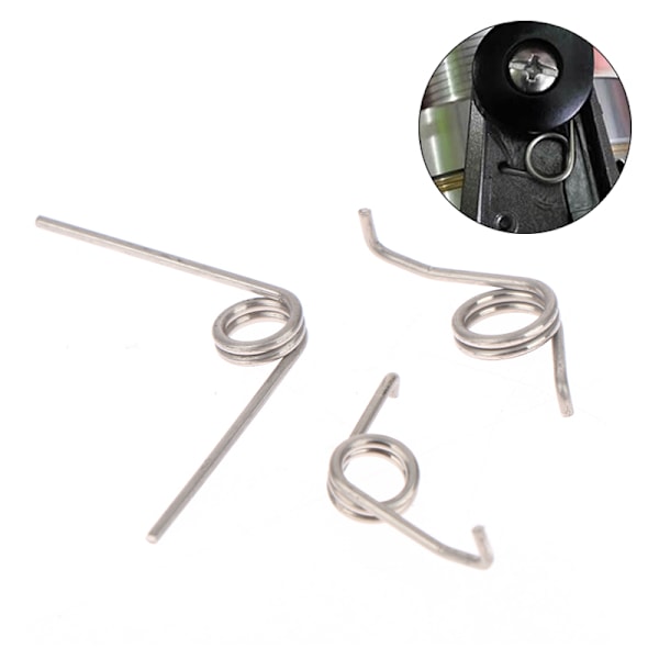 304 Rostfritt Fiskspö Drop Wheel Trum Hjul Fjäder Till Diy 304