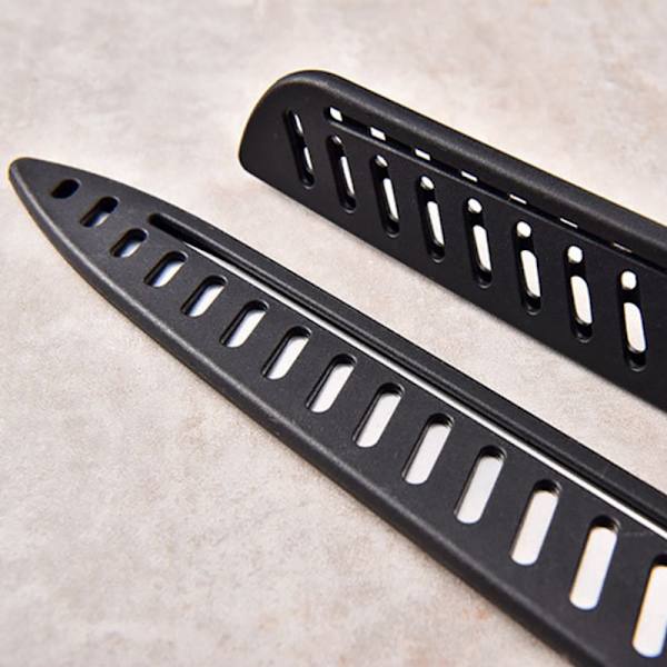 Svart plastskydd för köksblad för 3,5-10 tum 8in Slicing knife