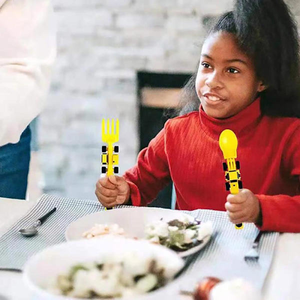 3st Creative Kids Dining Tool Set PP Skedgaffel Set 2