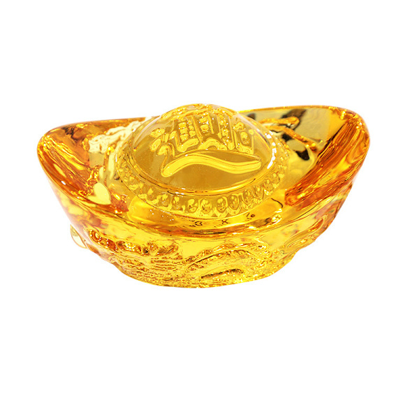 Stil Citringöt Guld Kristallglasfärgad glasyr Rikedom Mo C