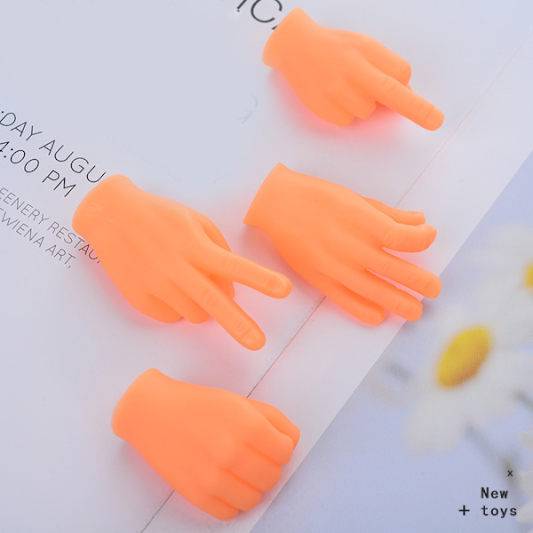 Retande katt plastfingerhandskar Mänsklig hand Cat Interactive T 3