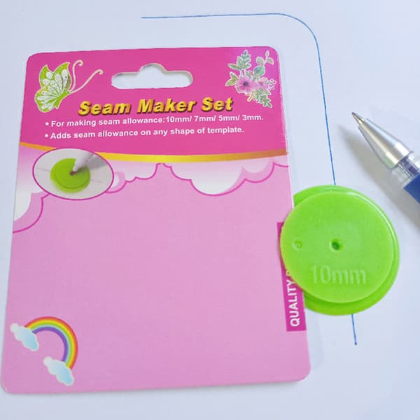 4ST DIY Patchwork Scan Wheel Skräddarsyverktyg Tillbehör Sc 4pcs