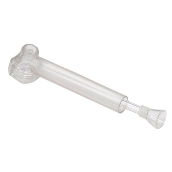 2 i 1 bärbar avtagbar topp Puff vattenpipa flaska Converter Water Black