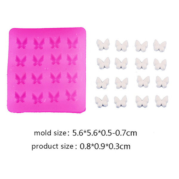 1 st Butterfly Form Epoxi Molds Charm hänge Clay Handmade Si