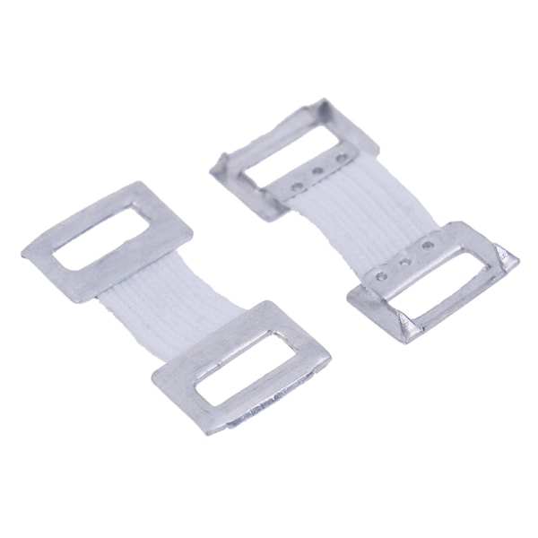 10/30 st utbytes elastiska bandage stretch metall clips fixati B2