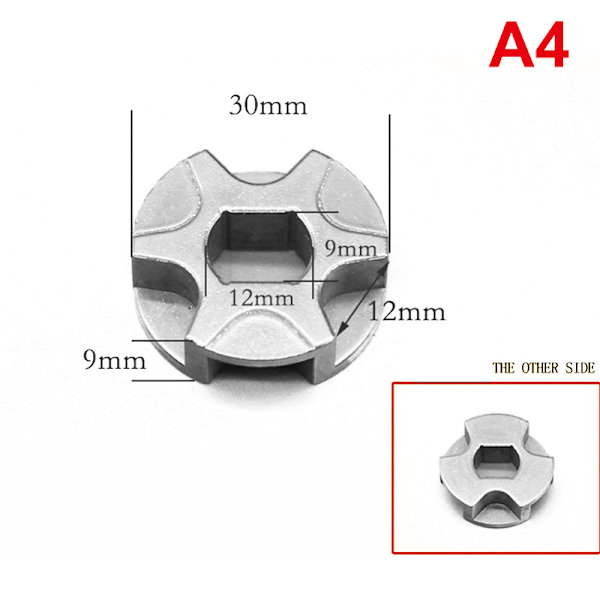 1st kedjehjul drivning Byt kedjehjul för 5016/6018 Gear El A4