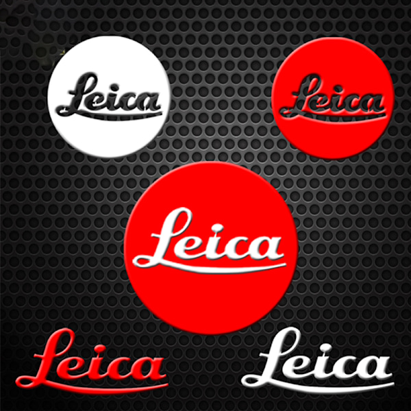 Leica Metal Stickers Logo Mobiltelefon Stickers Kameradekaler C