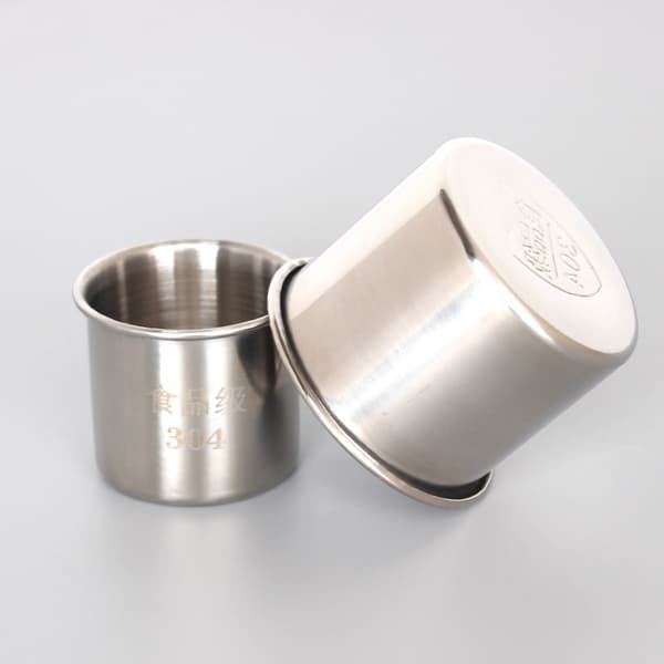 150 ml/250 ml/370 ml ölmugg i rostfritt stål Kaffe Te Vin Mjölk 250ml