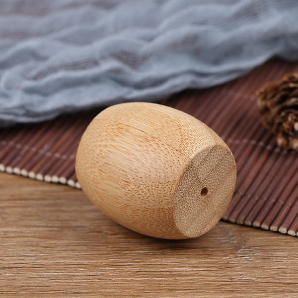 1st Bambu tandborsthållare Tandborste i trä Badrumsställ