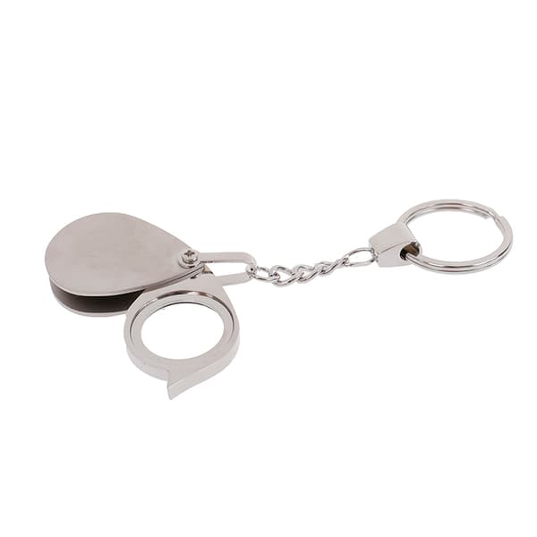 Luppfällbar ficka 10x förstoringsglas luppförstoringsglas