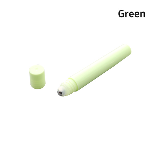 10ml Tom Parfym Roller Ball Flaska Plast Rostfri White