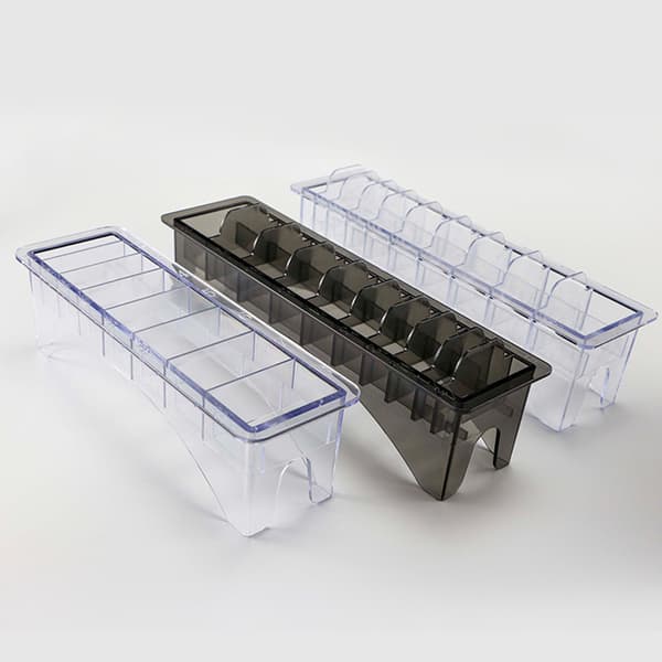 Base Box Universal Clipper Limit Kamguide Byte av frisör Transparent 10 cells