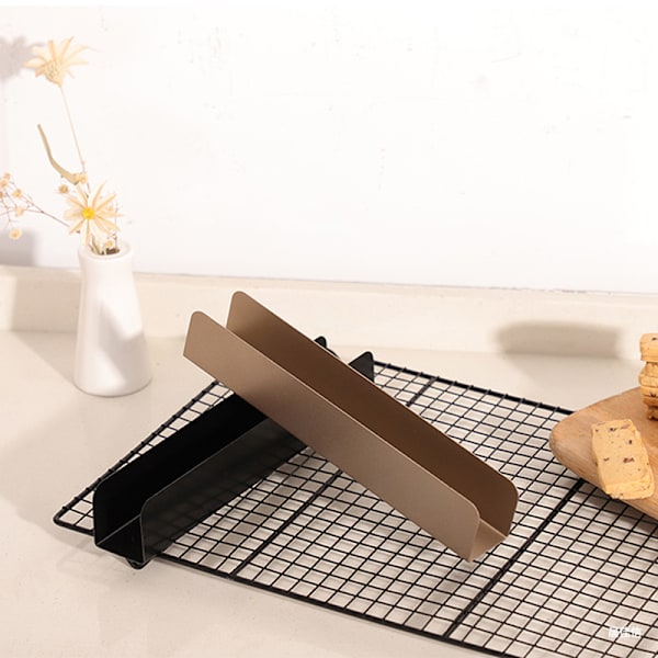 Non stick U-formade tranbärskakor Form Bakverktyg Kaka Past Black