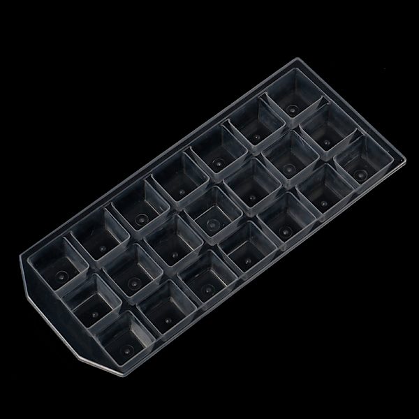 21Grid Ice Cube Pudding Maker Form Kylskåp Isform Mould