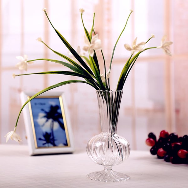 Transparenta glasvaser för flaska blomkruka Nordic Creative A