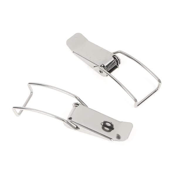 Hasp Spärr Lås Metall Box Låsning Lång Toggle Spänne Last A