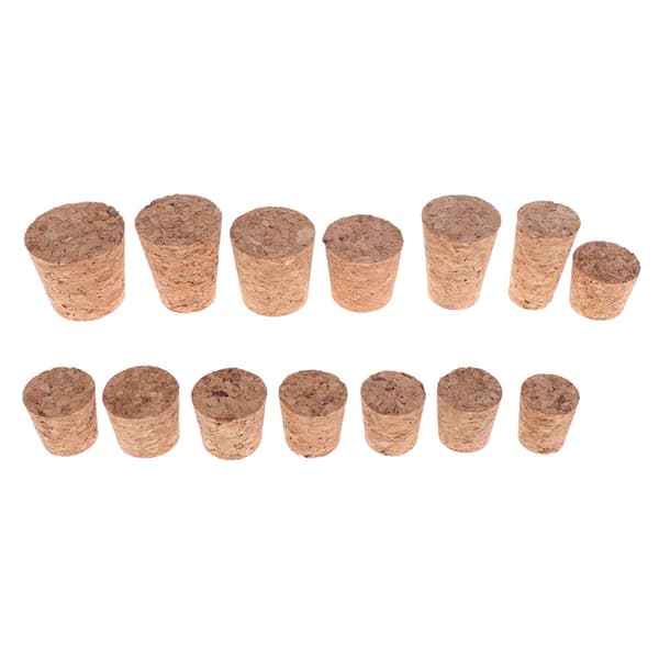 10 st Vinglasflaskapropp Vattenkokare Puddingbehållare Kork C B;18*15*20mm