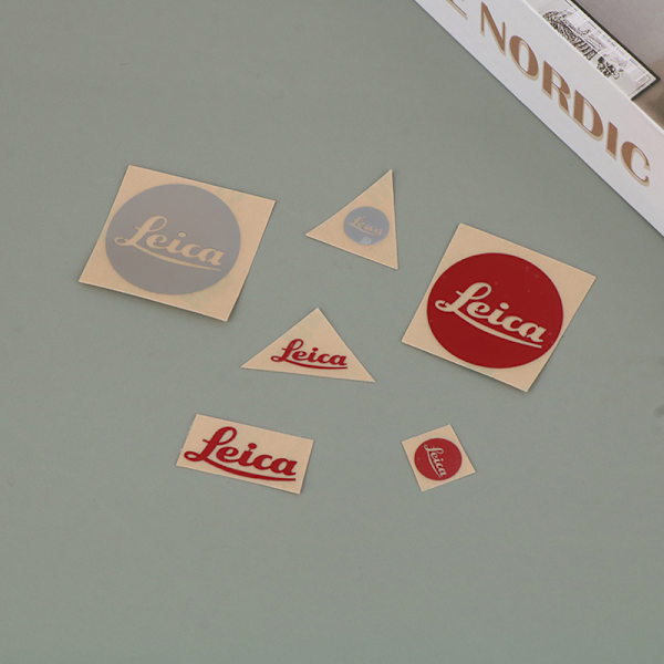Leica Metal Stickers Logo Mobiltelefon Stickers Kameradekaler F